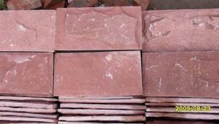 高粱紅蘑菇石 自然與工藝的融合，河北志遠(yuǎn)石材的匠心之作